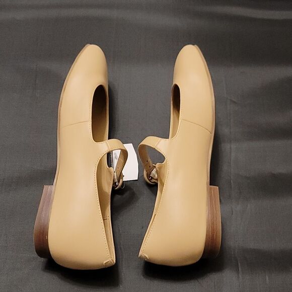 BRAND NEW  MARC MARY JANE CHUNKY LOW  HEEL ROUND TOE ANKLE STRAP FLATS - Picture 13 of 16